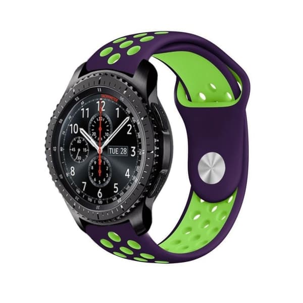 EBN Sport armbånd Samsung Gear S3 Purple-grønne