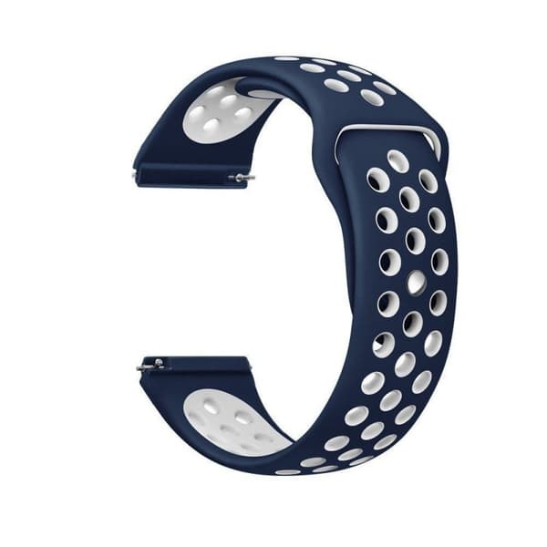 EBN Sport armbånd Samsung Gear S3 blå-hvit