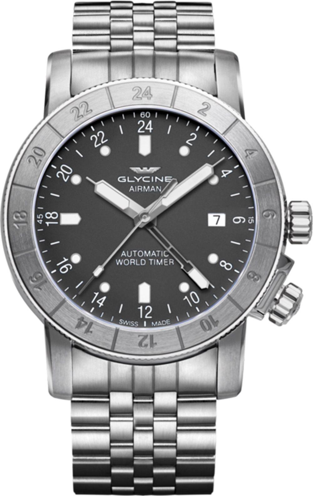 Glycine airman 42 GL0065 Mens Swiss automatic watch
