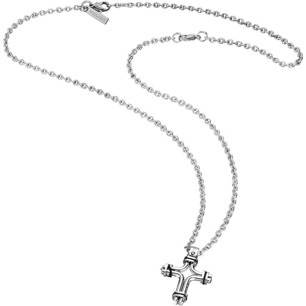 Police S14ALM01P mens pendant necklace