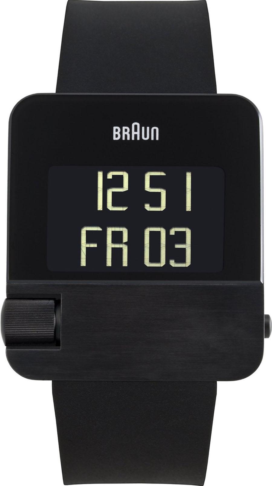 Braun prestige digital BN0106BKBKG Mens Quartz watch