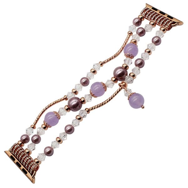 Apple Watch 38mm Crystal Agate - Lila