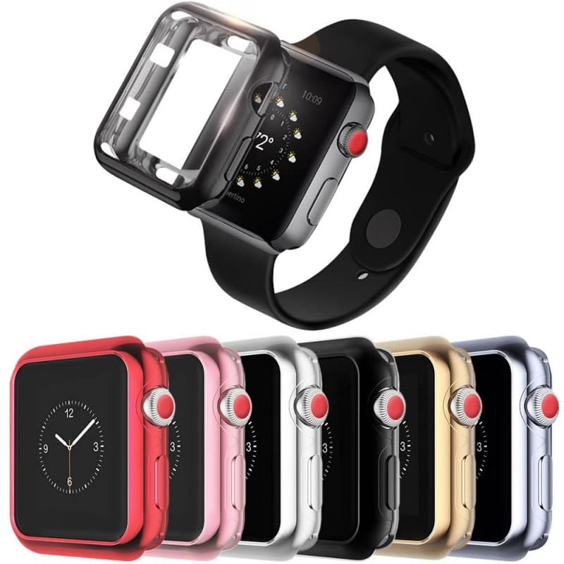 Apple Watch 42mm Bumper Case Metallic