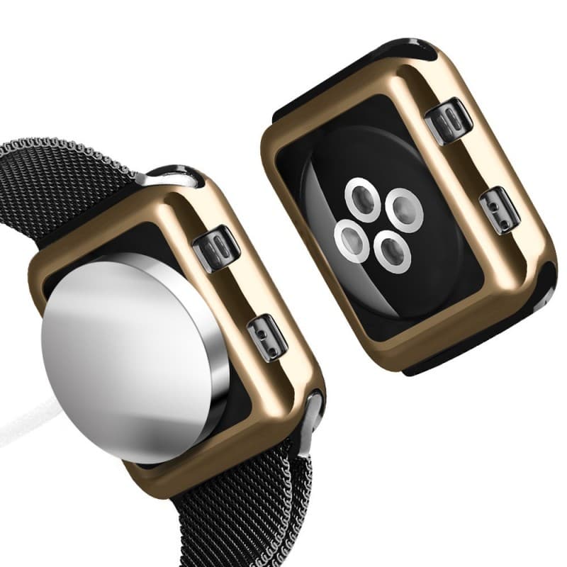 Apple Watch 42mm Bumper Case Metallic