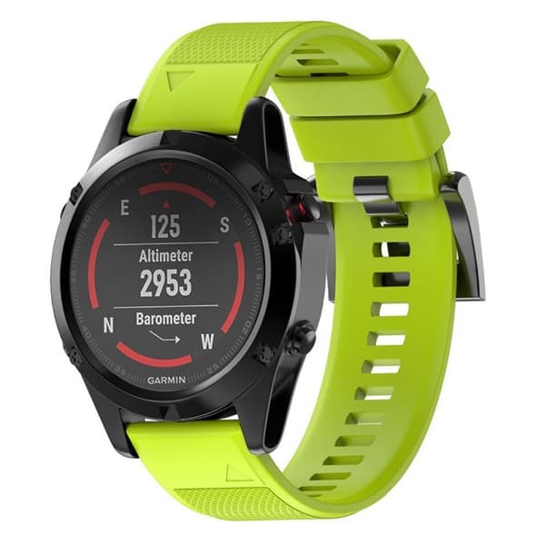 Sport Armband EasyFit Garmin Fenix 3 / 5X / 5X Plus - Lime
