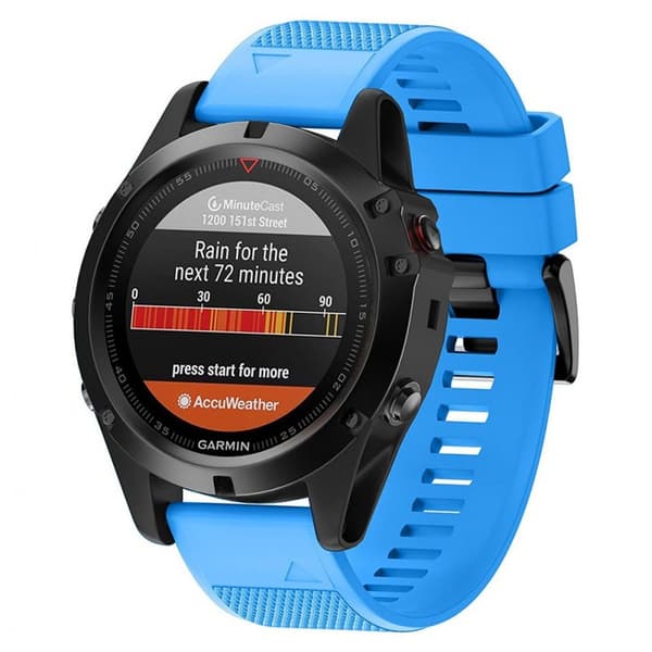 Sport Rannekoru EasyFit Garmin Fenix 3 / 5X / 5X Plus - Oceanblue