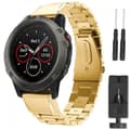 Miniatyrbillede 1 af 4: Armbånd RSF stål Garmin Fenix 3 / 5X / 5X Plus - Guld