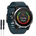 Miniatyrbild 1 av 3: Sport Armband Garmin Fenix 5S / 5S Plus - Gråblå