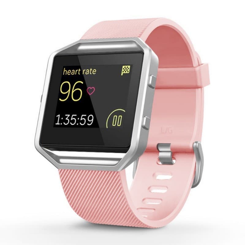 Sport Armband till Fitbit Blaze - Ljusrosa