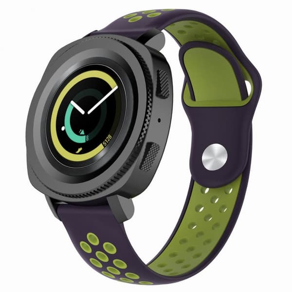 EBN Sport Armbånd Samsung Gear Sport Armbånd - Sort / grøn