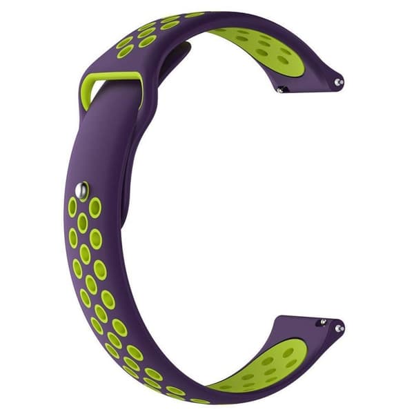EBN Sport rannekoru Samsung Galaxy Watch 46mm Violetti / Vihreä
