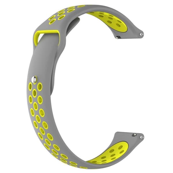 EBN Sport armbånd Samsung Galaxy Watch 46mm-Grå / Gul