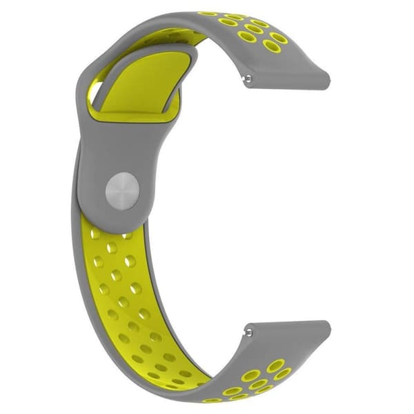 EBN Sport armbånd Samsung Galaxy Watch 46mm-Grå / Gul