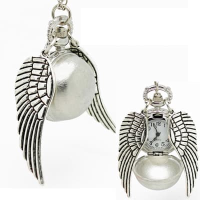 Halsband Harry Potter Golden Snitch fickur halsbandsklocka