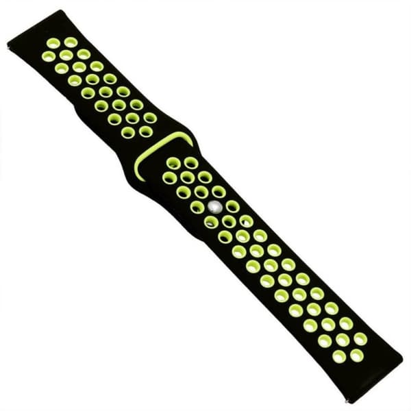 EBN Sport Armband Samsung Galaxy Watch 42mm Svart-Grön (S)