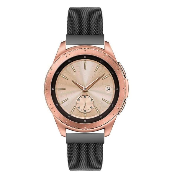 Milanese RSF stål Armband Samsung Galaxy Watch 42mm-Svart