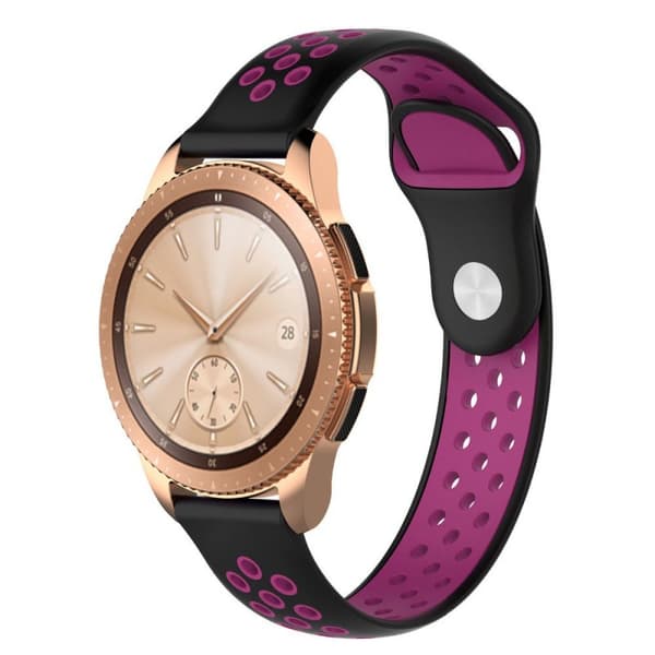 EBN Sport armbånd Samsung Galaxy Watch 42mm Black / Pink (S)