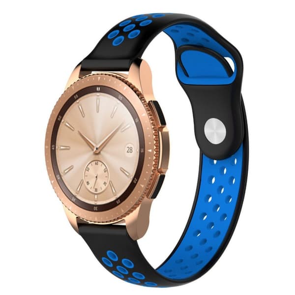 EBN Sport armbånd Samsung Galaxy Watch 42mm Black / Blue (S)