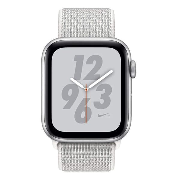 Apple Watch 4 (44 mm) nylonrannekoru - Summit White