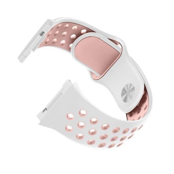 EBN Sport armbånd Fitbit Ionic - hvit / rosa