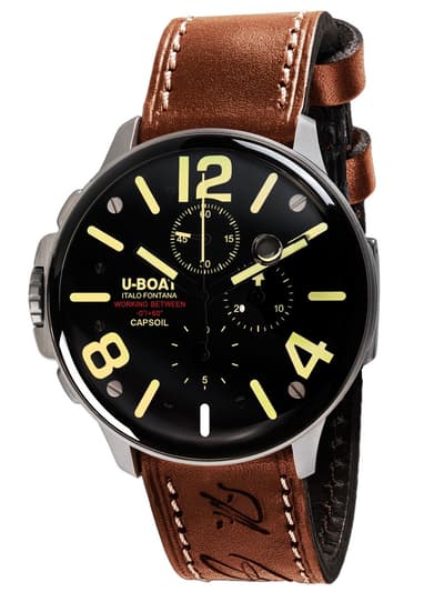U-boat capsoil chrono ss 8111 Mens Swiss quartz watch