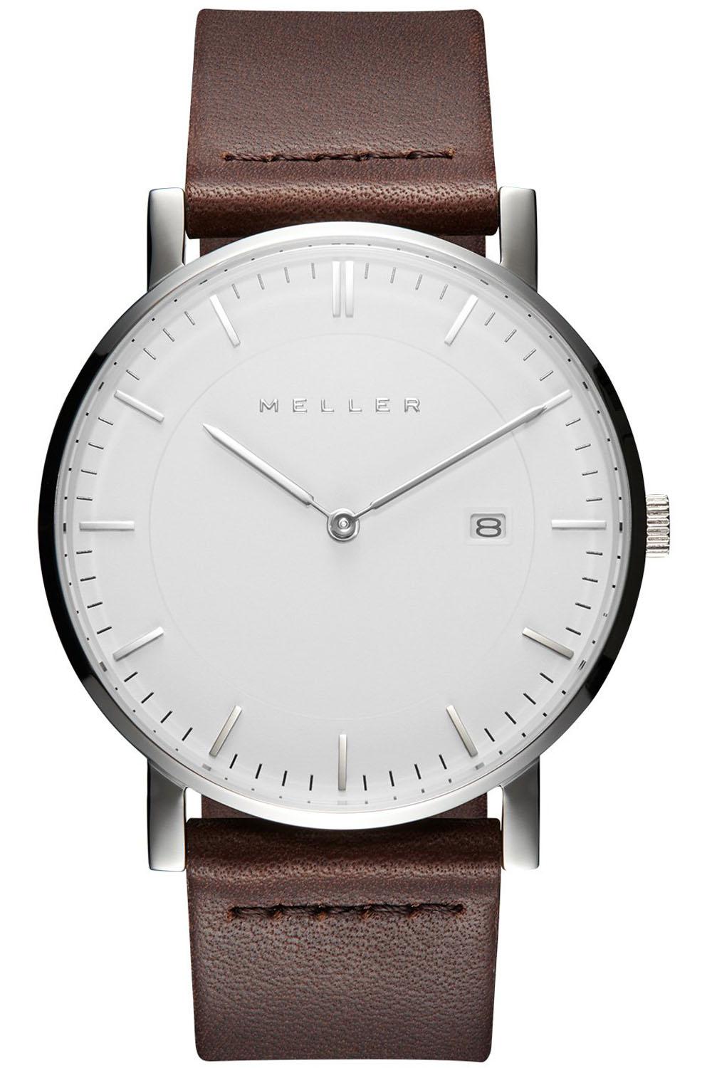 Meller astar dag earth 1B-1BROWN1 Unisex Japanese quartz watch