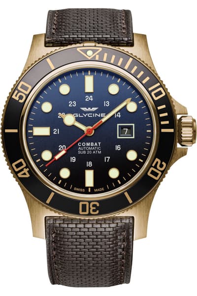 Glycine combat GL0200 Mens Swiss automatic watch