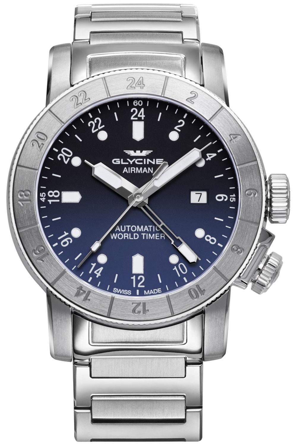Glycine airman GL0156 Mens Swiss automatic watch
