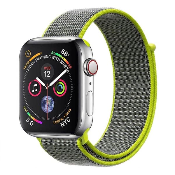 Apple Watch 4 (40mm) Nylon armbånd - Flash