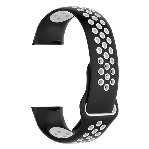 EBN Sport armbånd Fitbit Charge 3 - Svart / hvit