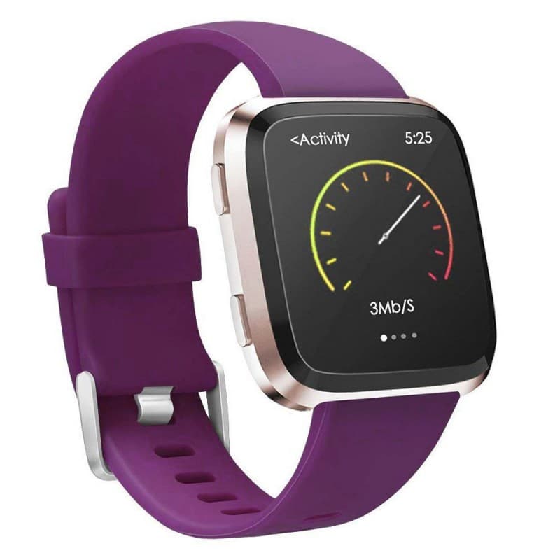 Sport Armband till Fitbit Versa / Versa Lite - Plum