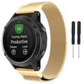 Miniatyrbild 1 av 2: Milanese RSF stål Armband Garmin Fenix 3 / 5X / 5X Plus - Guld