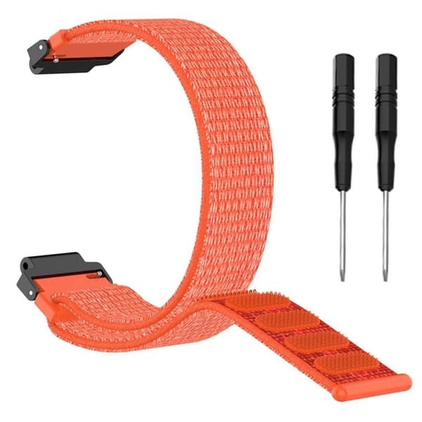 Nylon Armband Garmin Forerunner 220/230/235/620/630/735XT -Orange