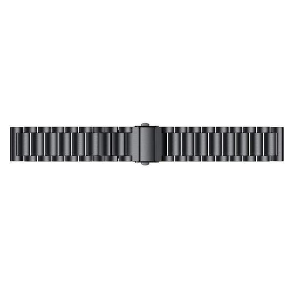 Rustfrit stål armbånd GARMIN Forerunner 245 / 245M - Sort