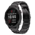 Miniatyrbillede 2 af 4: Rustfrit stål armbånd GARMIN Forerunner 245 / 245M - Sort