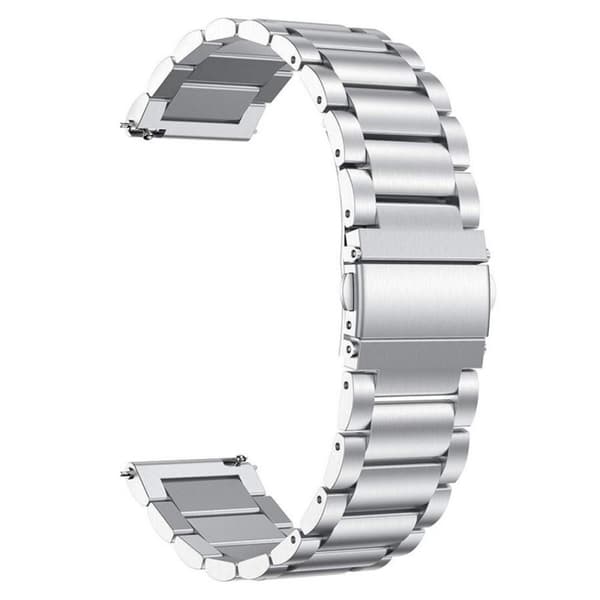Rustfritt stål armbånd GARMIN Forerunner 245 / 245M - Sølv
