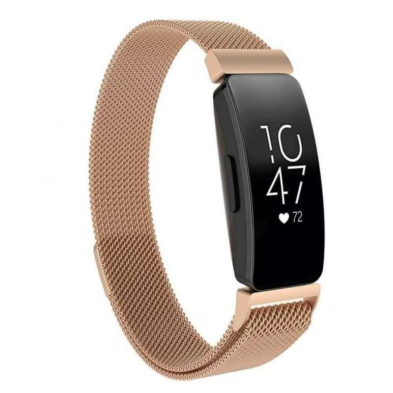 Milanese Magnetiskt Armband FITBIT Inspire / Inspire HR - Guld