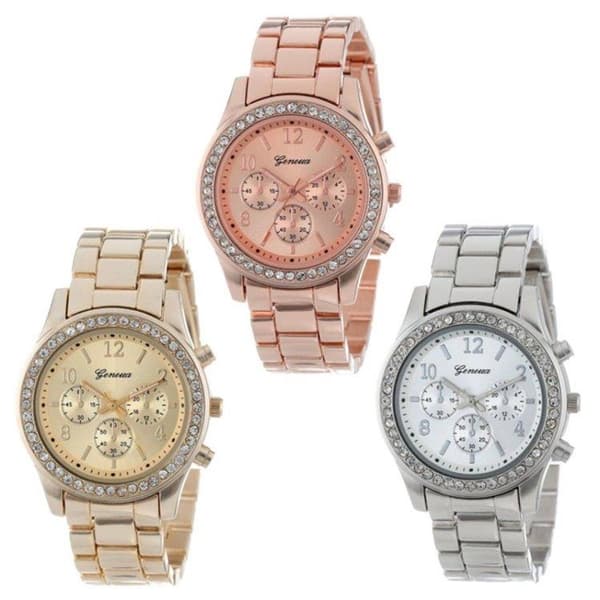Armbåndsur Dame Roségull/Diamant