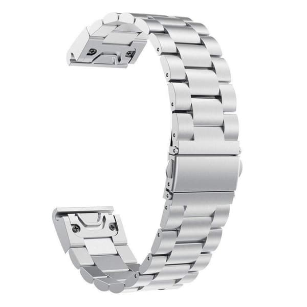 Rustfrit stål armbånd GARMIN Forerunner 945 - Sølv