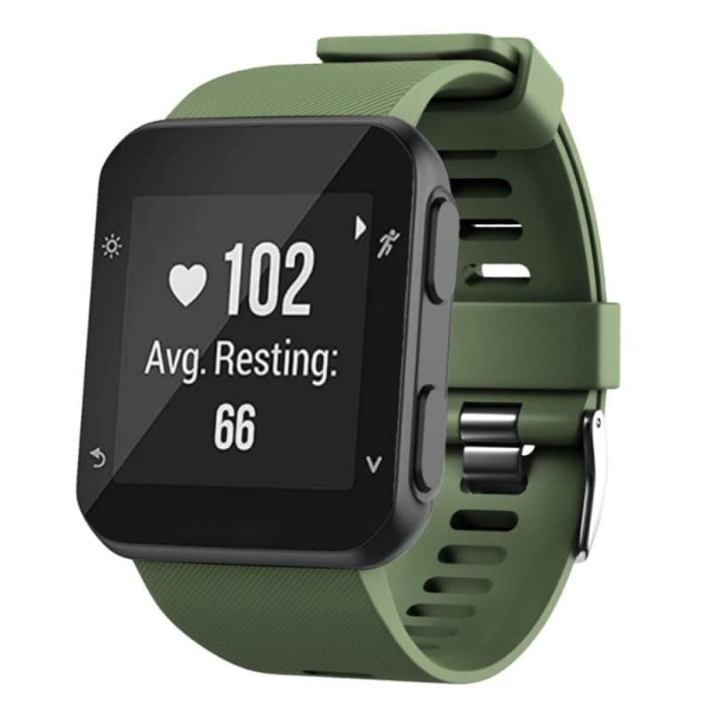 Sport Armband Silikon GARMIN Forerunner 35 - Mörkgrön