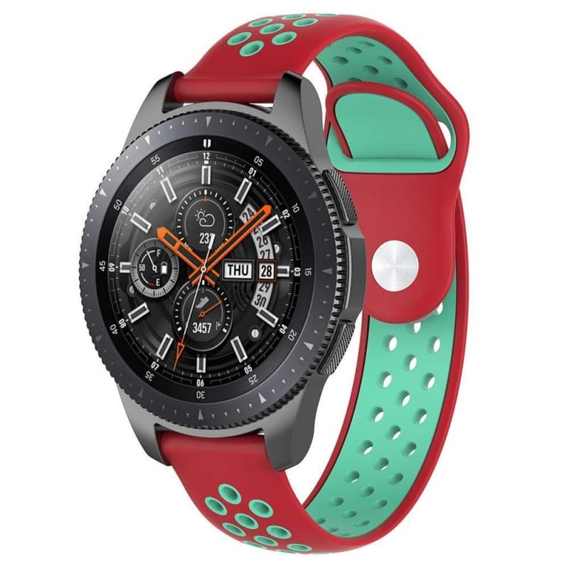 EBN Sport Armband Samsung Galaxy Watch 46mm-Röd/mint