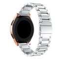 Miniatyrbillede 2 af 3: Armbånd rustfrit stål Samsung Galaxy Watch 42mm - sølv