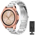 Miniatyrbillede 1 af 3: Armbånd rustfrit stål Samsung Galaxy Watch 42mm - sølv