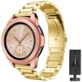 Miniatyrbillede 1 af 3: Armbånd rustfrit stål Samsung Galaxy Watch 42mm - guld