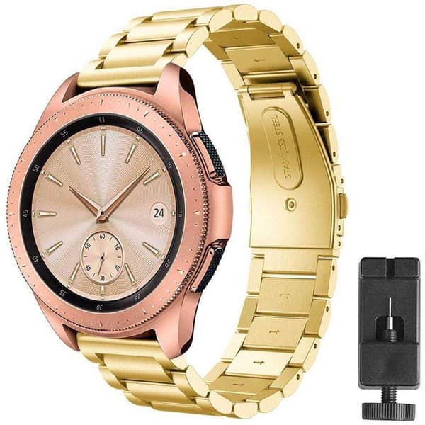 Armbånd rustfrit stål Samsung Galaxy Watch 42mm - guld