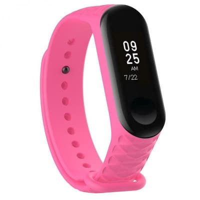Sport Armband Silikon Xiaomi Mi Band 3 / 4 - Rosa