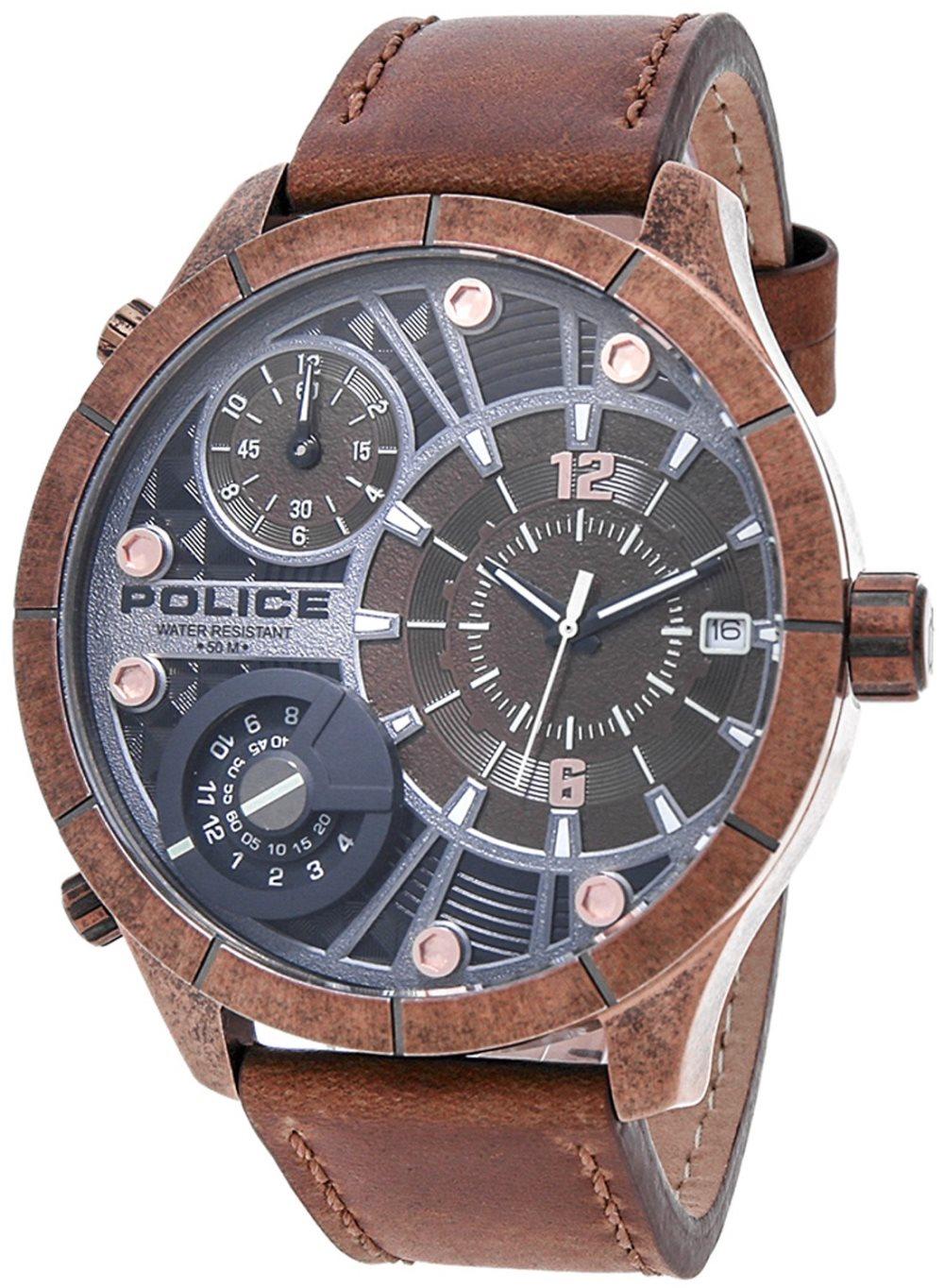 Police watches bushmaster PL.15662XSQR-12 Mens Quartz watch