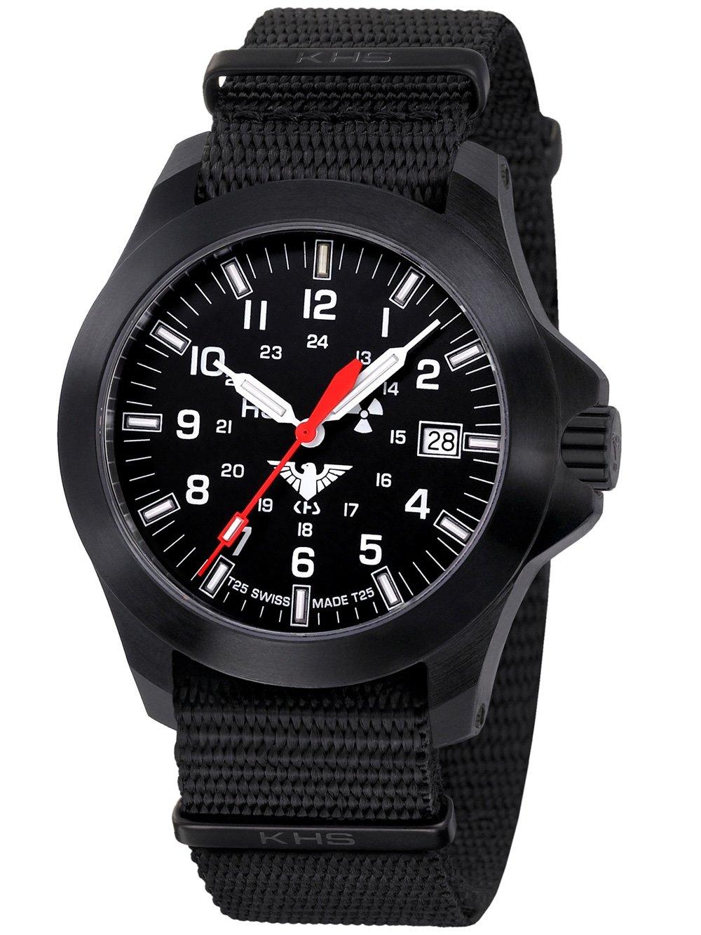 KHS military watch KHS.BPLDR.NB Platoon LDR 40mm 10ATM