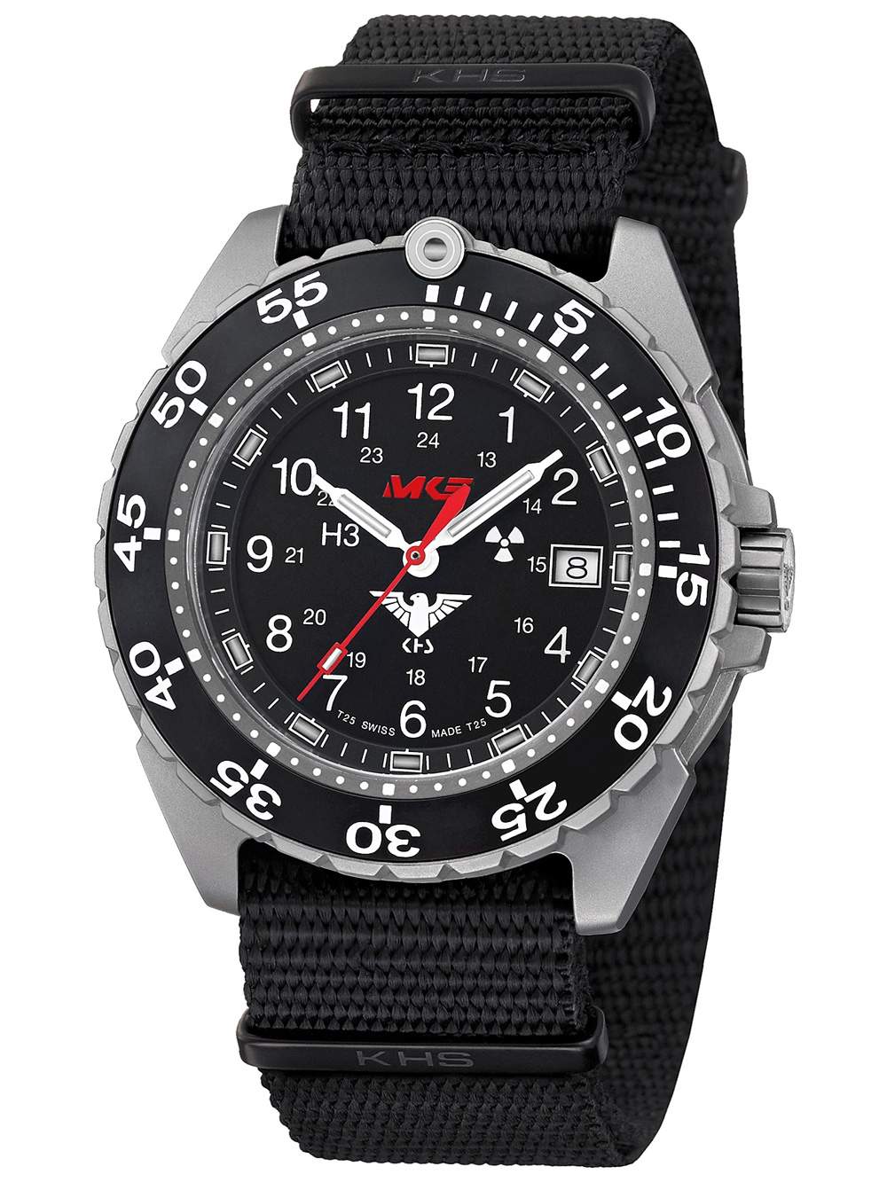 KHS military watch KHS.ENFT.NB Enforcer Titan 44mm 20ATM