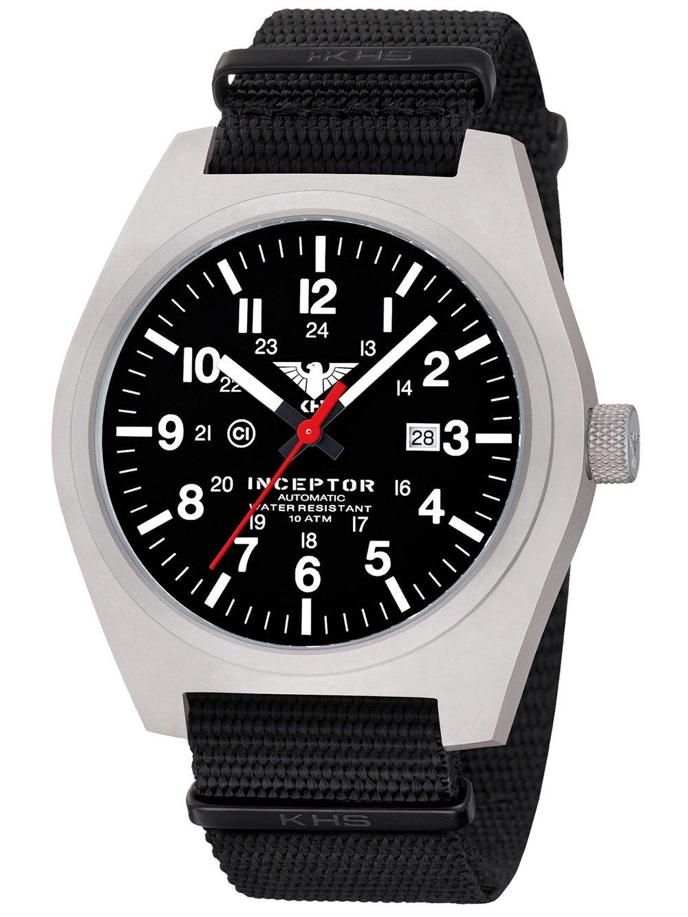 KHS military watch KHS.INCSA.NB Inceptor automatic 46mm 10ATM